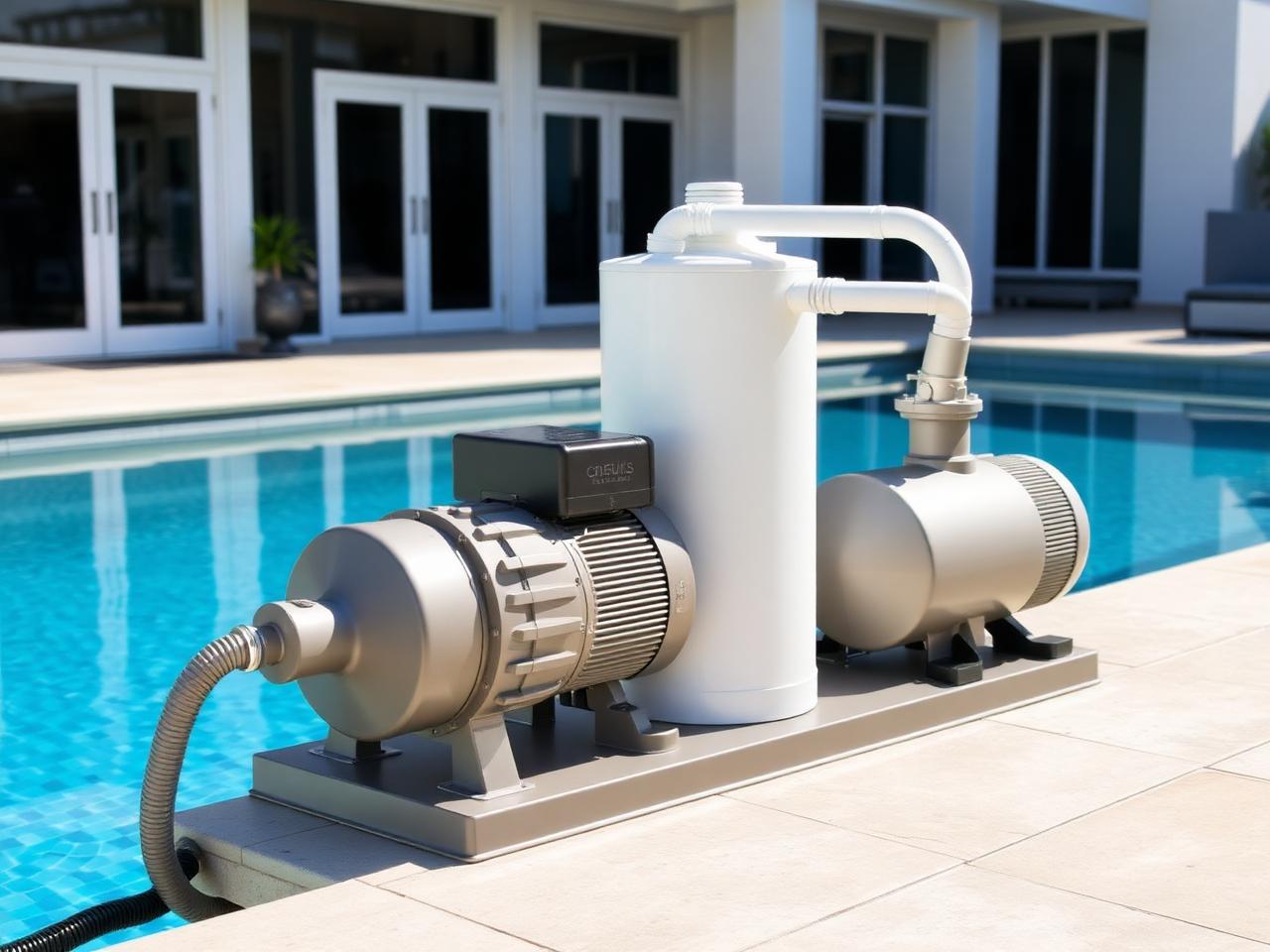 Pool equipment installation